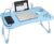Slendor Lap Desk with Cup Holder, Foldable Laptop Table for Bed, Portable Bed Desk for Laptop a