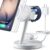 KPON for Samsung 3 in 1 Charging Station, Magnetic Wireless Charger Stand for MagSafe for Samsung Galaxy S26 Ultra/S25/Z Fold7/Flip7, Phone Watch Charger Dock for Galaxy Watch Ultra/8/7 and Buds