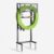 MLICAWU Garden Hose Holder Freestanding with Storage Basket