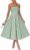 CARACILIA Strapless Semi Formal Midi Dress