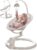 Grownsy Baby Swings for Infants, Dual Motion Side-to-Side & Front-to-Back | Baby Swing Rocker with 5 Speeds and Built-in Music, 270° Seat Rotation, 5-Point Harness for Newborn 0-9 Months