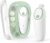 Momcozy Baby Nail File Electric, Gentle Baby Nail Trimmer Electric, Baby Nail Clipper with Night Light, 7 Grinding Head Replacement Pads, Green