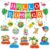 NUTTYBASH Summer Party Decorations