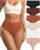 TICHERS Women High Waisted Underwear 6 Pack