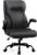 Executive Office Chair,High Back Ergonomic Comfy Desk Chair with Padded Flip-up Armrests and Wheels,PU Leather Heavy Duty Computer Swivel Rolling Task Chair for Home Office,Adults,