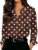 ZEAGOO Women Satin Silk Tops