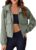 TANKANEO Cropped Military Jackets