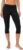 DLOODA Womens Fold Over Capri Leggings