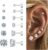 Yoosteel Flat Back Earrings