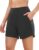 SYKOORIA Womens High Waisted Athletic Shorts