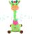 LUKETURE Green Dancing Giraffe Plush Toy