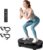 HTM Vibration Plate Exercise Machine, 9 Modes & 120 Speeds, Body Shake Plate with Resistance Bands Slot & Remote Control, 300 Lbs Capacity Shake Board for Weight Loss Fat Burner Home Fitness Workout