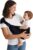Baby Sling Carrier Newborn to Toddler, Lightweight Baby Carrier Sling, Baby Wrap Sling, Baby Hip Seat Carrier for Toddler Sling, Baby Holder Carrier, Nursing Sling, Carrying 8-35 lbs, (Black)
