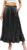 BSUBSEACH Women Satin Maxi Skirts