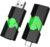 K&ZZ 128GB USB C Flash Drive 1 Pack Dual USB-C Thumb Drive 3.0 Push-Pull USB A + Type C Memory Stick Photo Stick for Smartphone Tablet Laptop iPhone 17