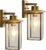 Brass outdoor sconces, Modern Bronze Exterior Wall Light Fixtures for Porch