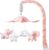 FEISIKE Baby Crib Mobile for Girls Boys with 3 Modes Digital Musical Motor（Rotating Only, Music