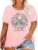 LADICME Plus Size Magical Shirts