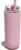 16 oz Insulated Coffee Tumblers, Travel Coffee Tumblers with Straw (Pink)