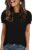 UNCLECAT Womens Ruffle Short Sleeve T Shirts