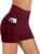 COPYLEAF Yoga Biker Shorts with Pockets