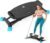 MERACH Balance Board for Adults, Rocking Stepper with Resistance Bands, Portable Wobble Board Featuring LCD Monitor, 300 lbs Capacity Ski Balance Trainer for Full Body Workout at Home Gym