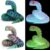 GemmiCho 4 Pcs 3D Printed Snake Toys, 3D Printed Animal Glow in The Dark, Articulated 3D Snake Toys Toy, Flexible 3D Printed Toys, Easter Basket Essentials, Easter Basket Stuffers