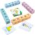 Humerry Spelling Games for Kids Ages 3-8, Phonics Matching Game with 54 Flash Cards & 20 Letter Blocks, CVC & Sight Word Building Reading Game, Classroom Must Haves for Preschool & Kindergarten