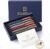 KAELISYN 6 Pack 2-In-1 Gold Trim Metal Stylus Ballpoint Pens
