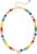 TENTMENTISE Colorful Beaded Initial Necklace
