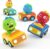 MOONTOY Car Toys for 1+ Year Old First Birthday Gifts for Boys,Press and Go Car Toys Baby Animal Racing Cars for Toddlers 1-3,Push Go Friction Car Toys Toys 12-18 Months Toddler Toys for One Year Old
