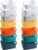 eastbao 14 PCS Plastic Storage Bins and Small Storage Baskets for Cclassroom Organization, Bathroom Organization, Tub Toy Storage, Kitchen and Bedroom