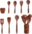 KMISE Wooden Cooking Utensils Set
