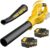 PULITUO Leaf Blower Cordless with 2 Batteries