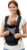 GROWNSY Baby Carrier Newborn to Toddler 7-44lbs, All Season Design with Adjustable Mesh Panel, Ergonomic Baby Carriers, Enhanced Lumbar Support, Hands-Free Parenting (Black)