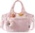 LOVEVOOK Cute Lunch Bag for Women, Insulated Lunch Box for Work | Insulated lunch box for women, shoulder strap, large bottle holder, ideal for work, picnics, and daily meals
