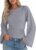 TANKANEO Ruched Long Sleeve Shirts