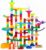 EagleStone 30 Glow in the Dark Marbles Marble Run Building Kit | STEM Construction Marble Maze Racing Track Toy Set, Creative Building Toy for Kids Ages 3-12, Birthday and Christmas Gift