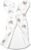 ANYEDDE Arms Up Swaddle 0-3 Months for Newborns, Cotton Baby Swaddle with Bottom Opening, Comfortable Fit Newborn Sleep Sack Reduce Startle Reflex, 2-Way Zipper, Cute Bear Design for Baby Boys Girls