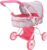 Bebamour Baby Doll Stroller Set 2 in 1 Babydoll Stroller with Removable Bassinet Doll Carriage