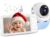 1080P Baby Monitor No WiFi, Pan Tilt 4X Zoom 5000mAh Battery Video Baby Monitor with Camera and Audio, 2-Way Talk, Night Vision, VOX, 1200FT
