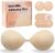 KEEPMYSELF Womens Invisible Adhesive Strapless Bra