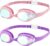 OUTDOORMASTER Kids Swim Goggles 2 Pack