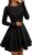 BTFBM Women Long Sleeve Dress