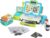 FS Pretend Play Calculator Cash Register Toy as Preschool Gift for Kids, Classic Count Toy with Sound, Microphone, Scanner, Pretend Credit Card, Play Food for Boys & Girls, Ages 3 4 5 6 7