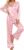 EKOUAER Womens Satin Pajamas Set