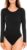 WALIFREY Womens Long Sleeve Round Neck Bodysuits Tops