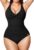 Popilush Tummy Control Shapewear Swimsuit One Piece Bathing Suit