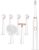 Sonic Electric Toothbrush, USB Rechargeable Powerful Sonic Cleaning Tooth Brush with 6 Modes, 5 Brush Heads + 1 Facial Cleansing Brush Head + 1 Face Massage Head Whitening Toothbrushes
