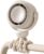 SWEETFULL Portable Stroller Fan, Pinch-Proof Baby Fan, 5-Speed Quiet Mini Clip on Fan, USB-C Rechargeable Battery, LED Display for Car Seat, Crib & Travel – Cream